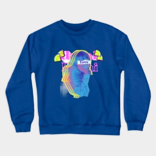 Hanni love Crewneck Sweatshirt